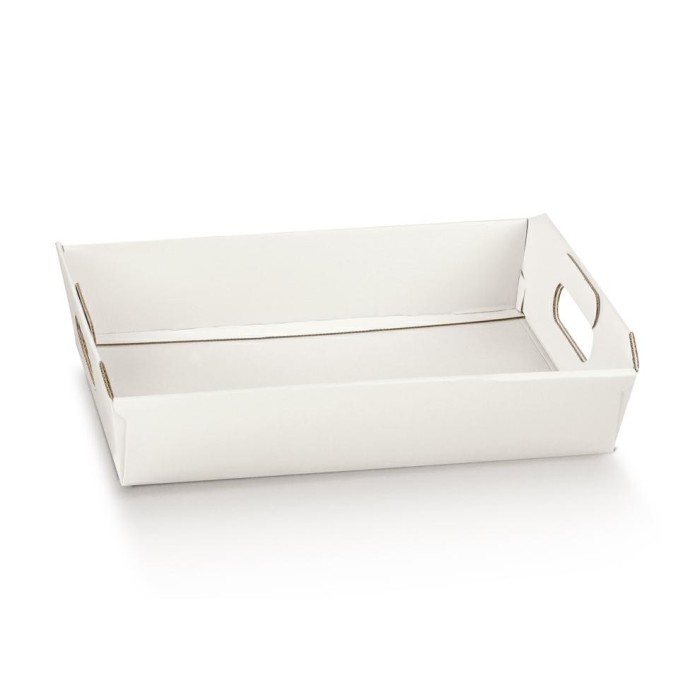 CESTO 310X220X90 FIBRA BIANCO